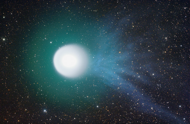 Comet Holmes, image source AAT Siding Sping