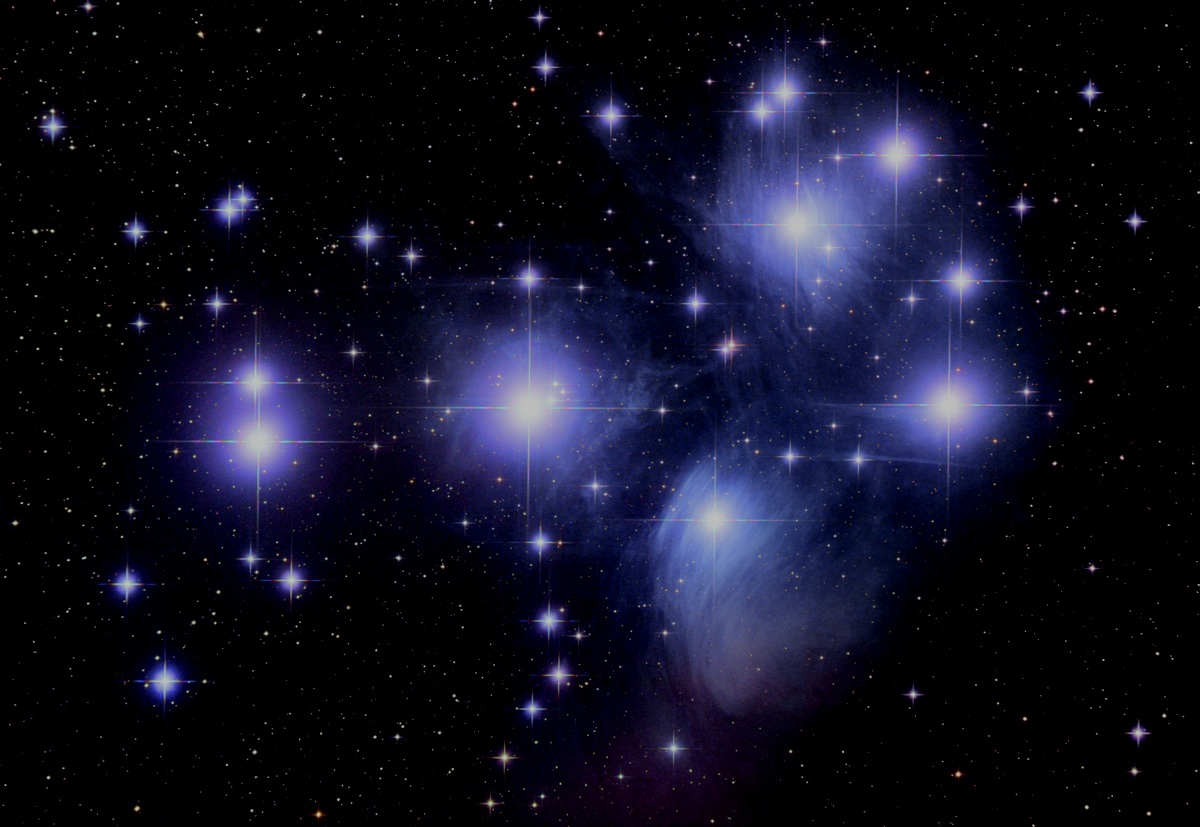 Pleiades or Seven Sisters